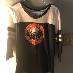 Astros half sleeve tee